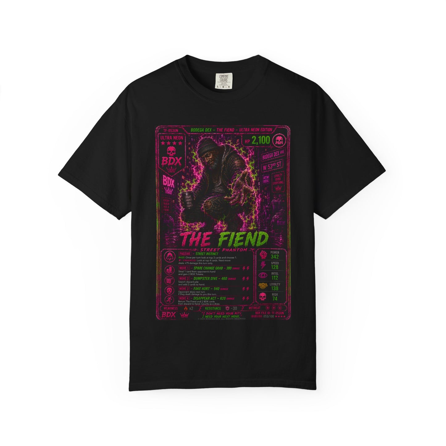 The Fiend Ultra Neon Street Phantom — BDX Tee