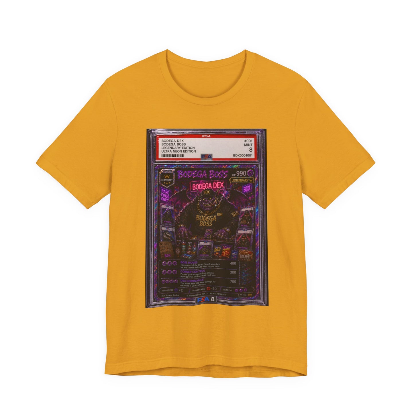 Bodega Boss Ultra Neon Legendary Edition #001 — BDX Tee