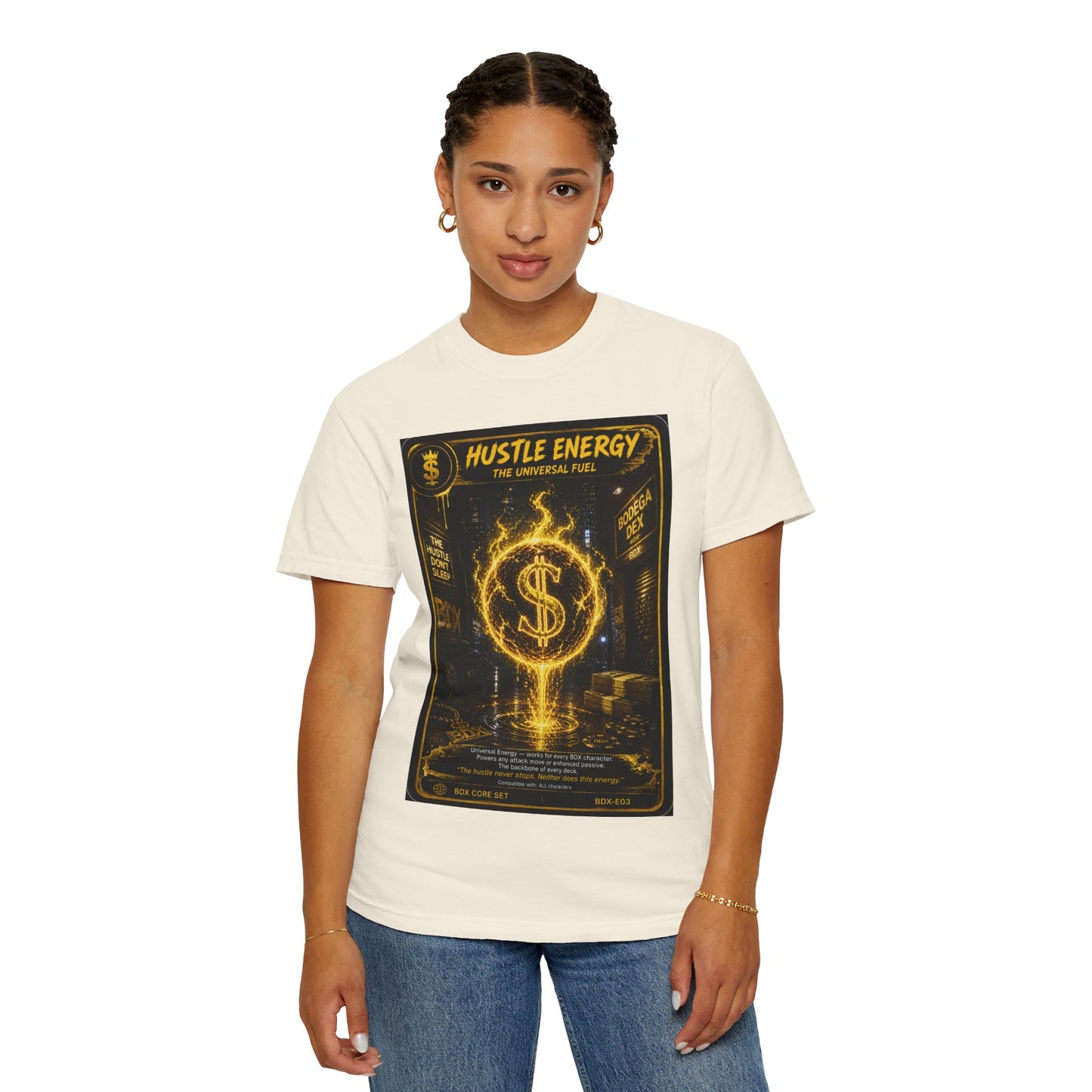 Hustle Energy The Universal Fuel — BDX Energy Series — BDX Tee