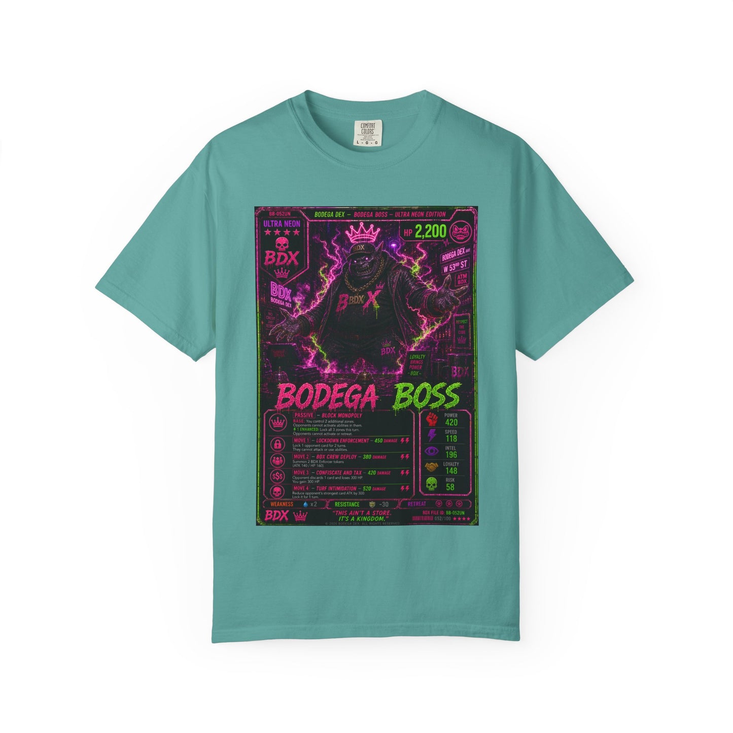 Bodega Boss Ultra Neon Edition — BDX Tee