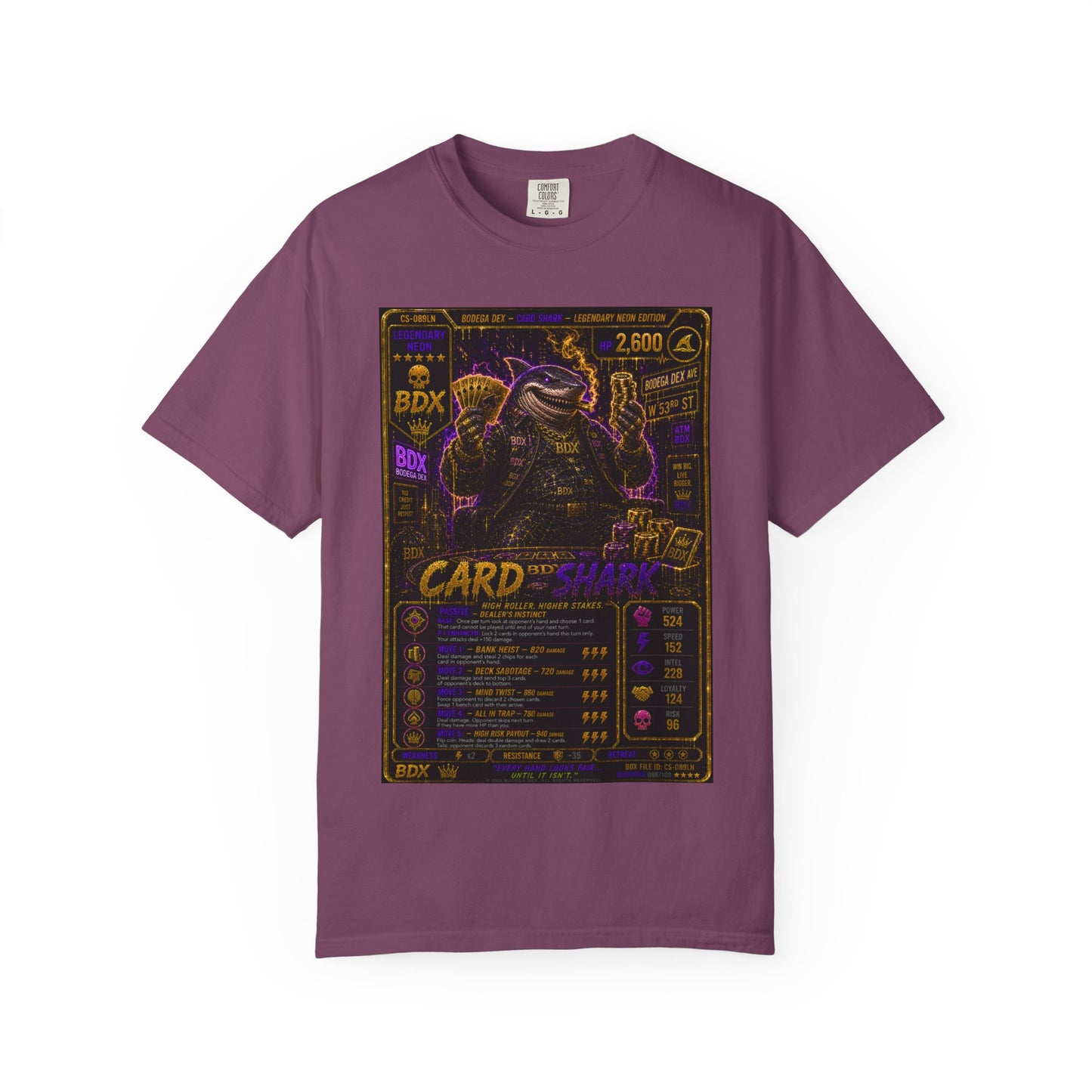 Card Shark Legendary Neon Edition — Legendary Neon Tier — BDX Tee