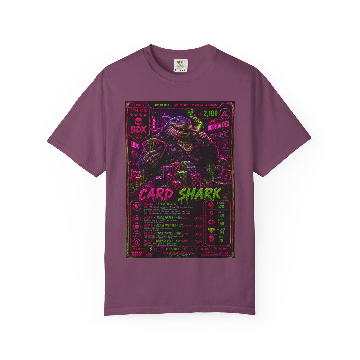 Card Shark Ultra Neon Edition — Ultra Neon Tier — BDX Tee