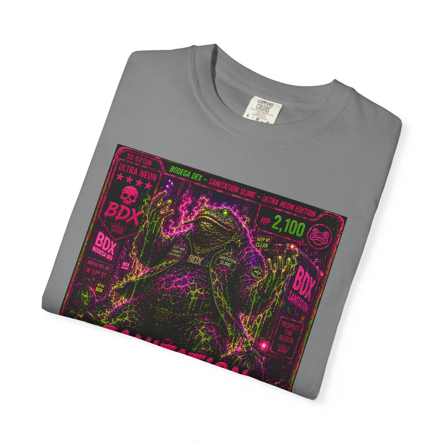 Sanitation Slime Street Clean Edition — Ultra Neon Tier — BDX Tee