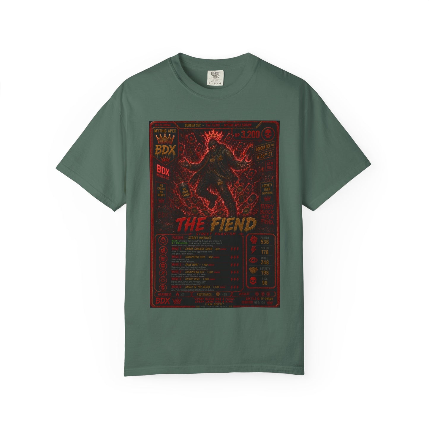 The Fiend Mythic Apex Street Phantom — BDX Tee