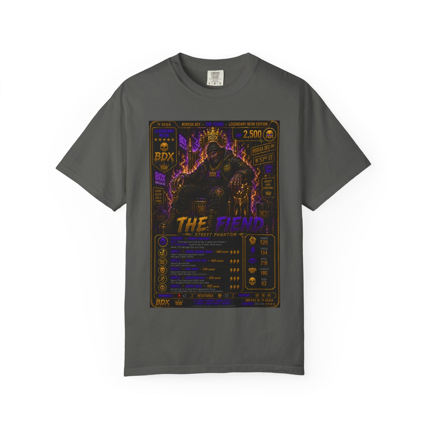 The Fiend Legendary Neon Street Phantom — BDX Tee