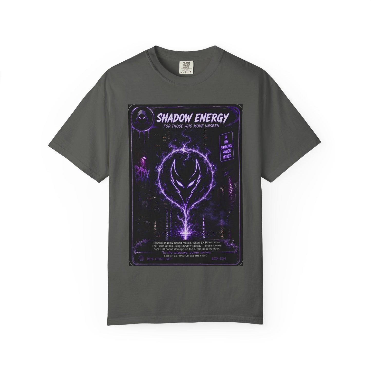 Shadow Energy For Those Who Move Unseen — BDX Energy Series — BDX Tee