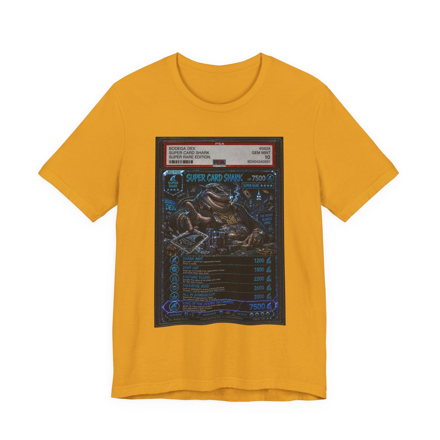 Super Card Shark Super Rare Edition #042A — BDX Tee