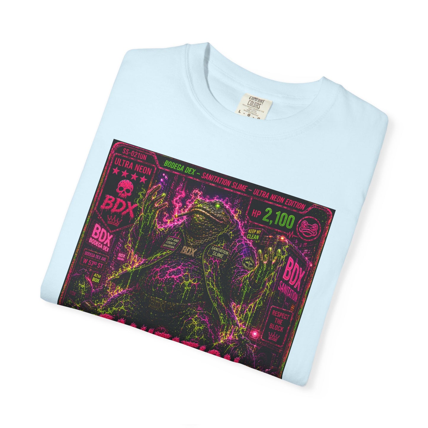 Sanitation Slime Street Clean Edition — Ultra Neon Tier — BDX Tee
