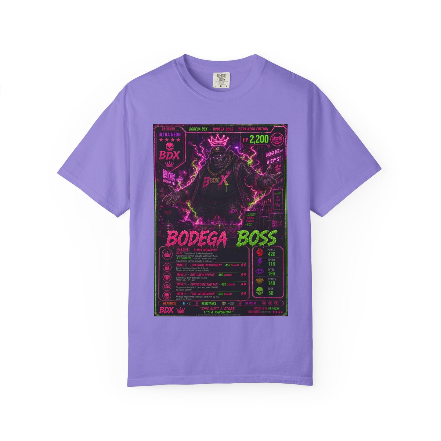 Bodega Boss Ultra Neon Edition — BDX Tee