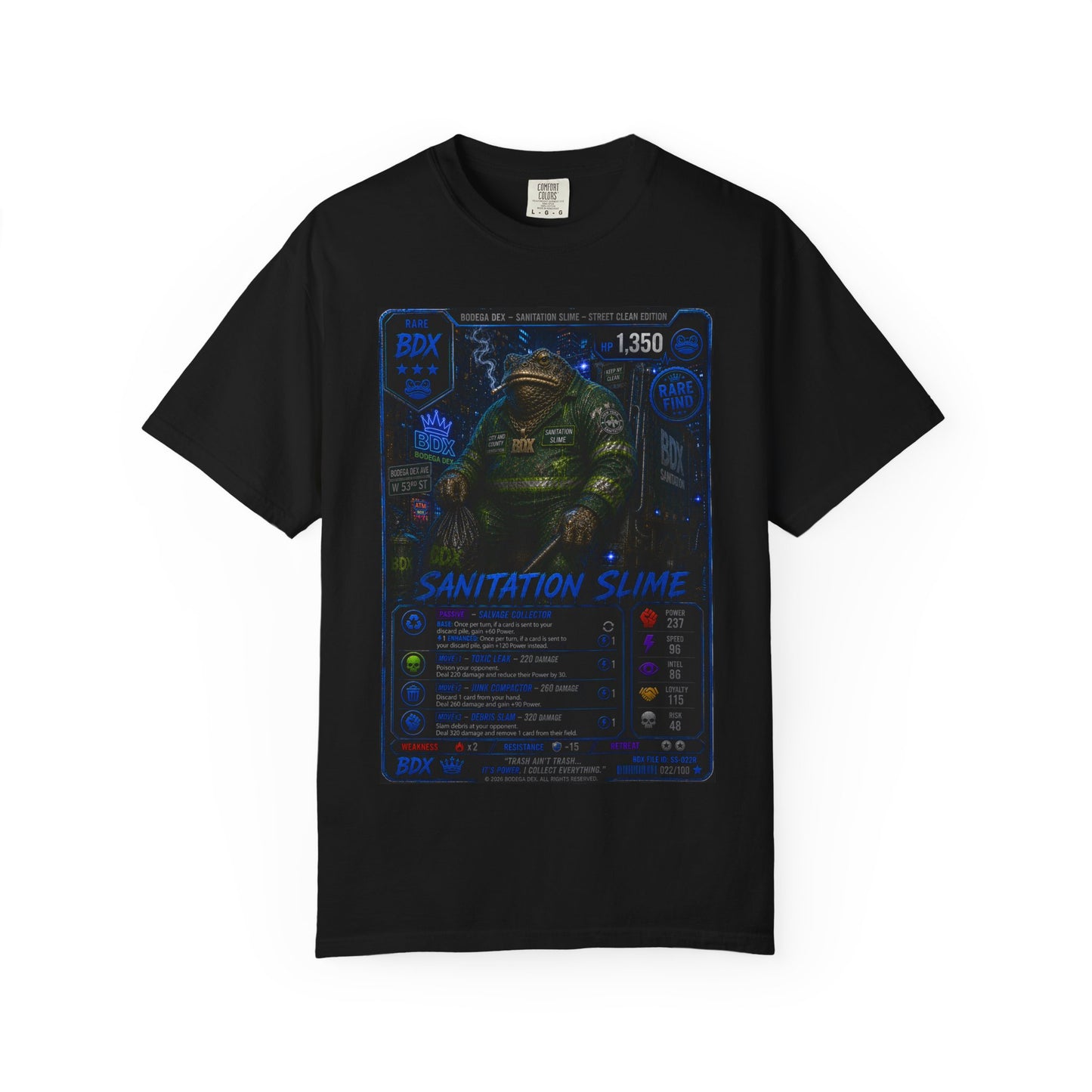 Sanitation Slime Street Clean Edition — Rare Tier — BDX Tee