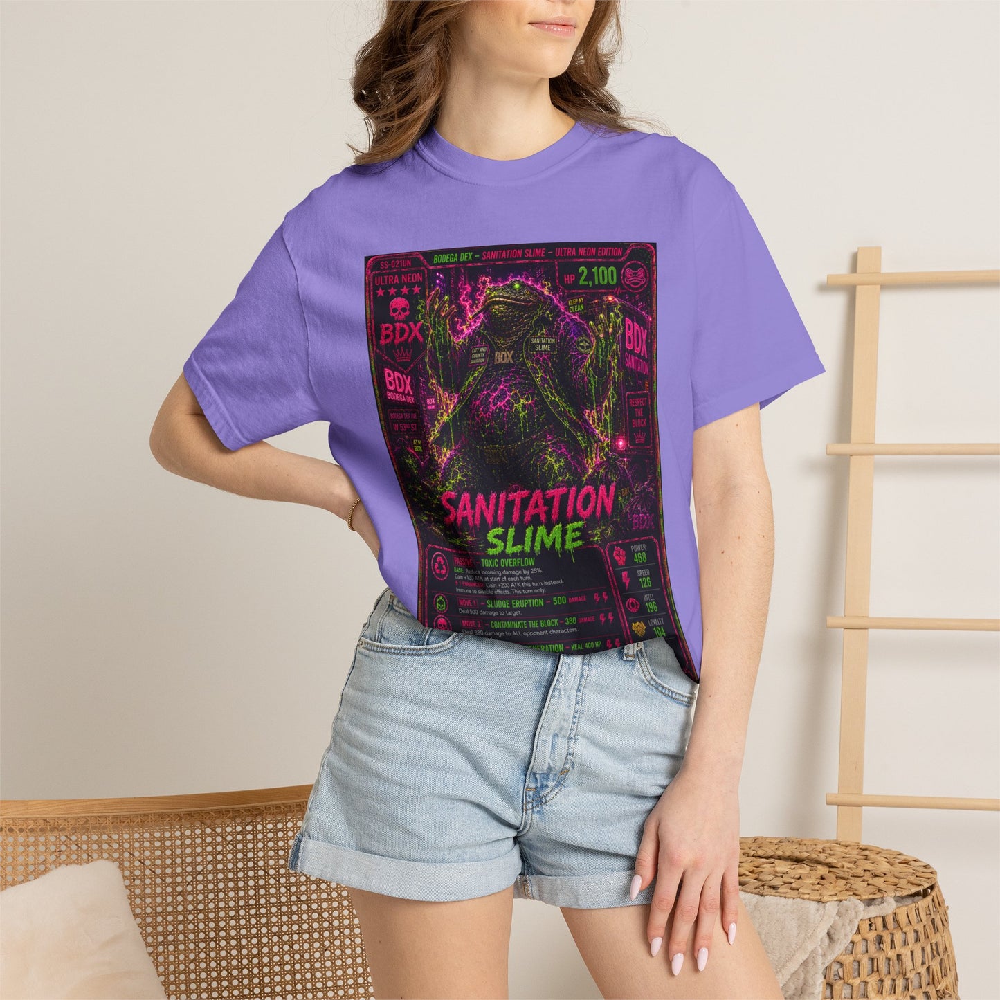 Sanitation Slime Street Clean Edition — Ultra Neon Tier — BDX Tee