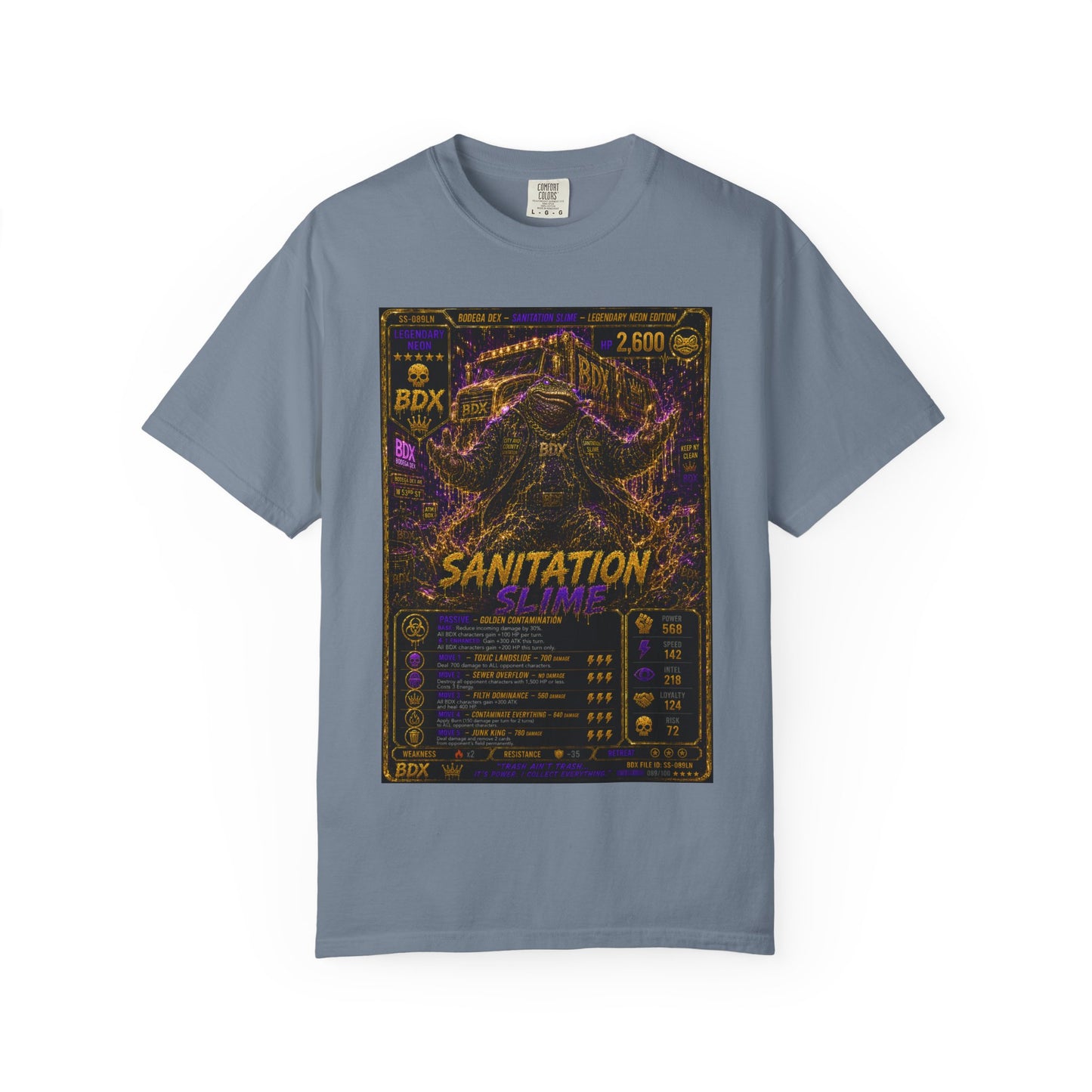 Sanitation Slime Street Clean Edition — Legendary Neon Tier — BDX Tee