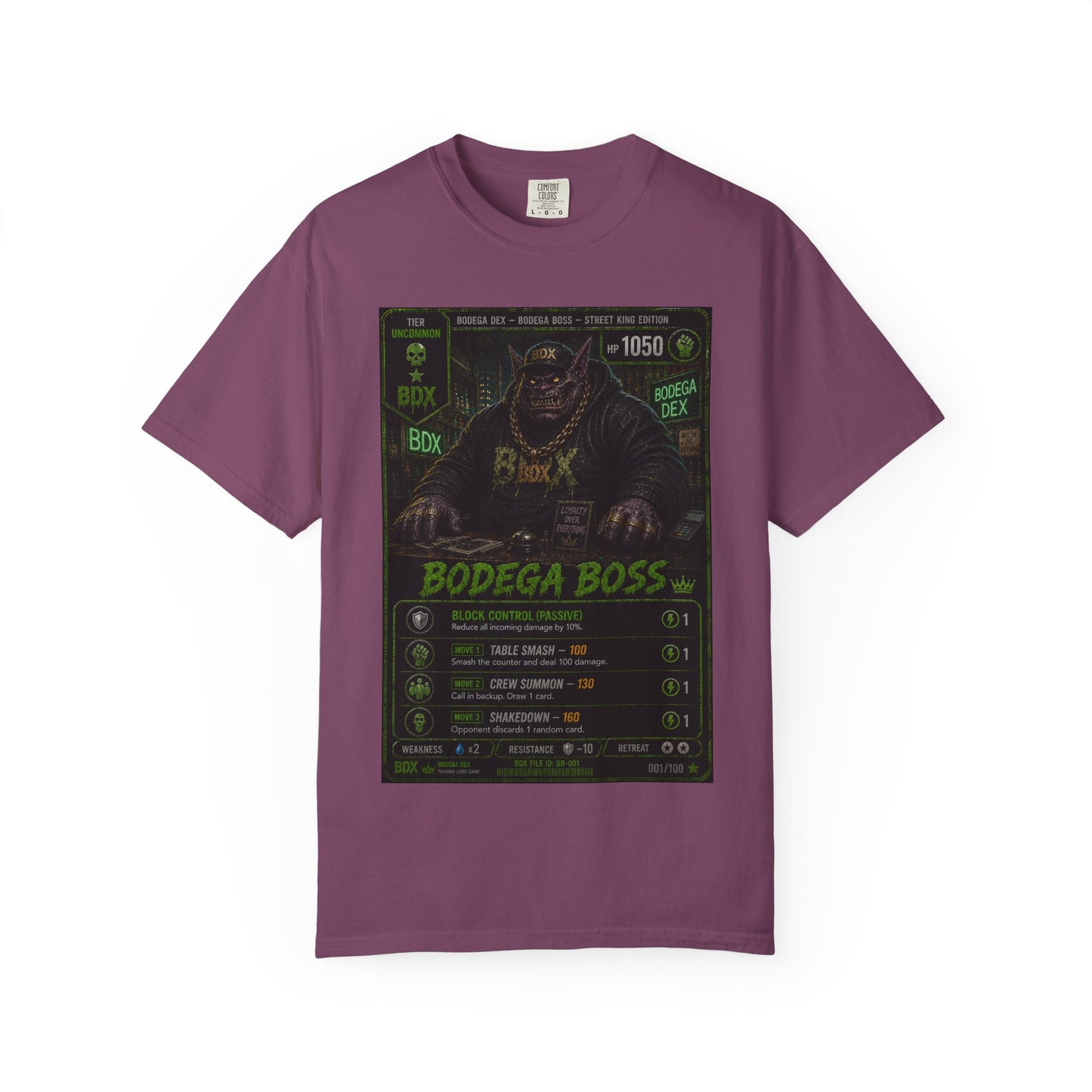 Bodega Boss Uncommon Street King Edition — BDX Tee