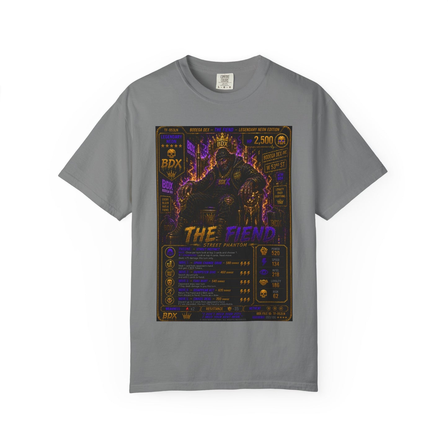 The Fiend Legendary Neon Street Phantom — BDX Tee