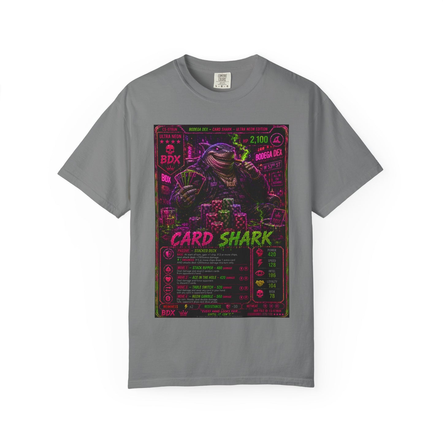 Card Shark Ultra Neon Edition — Ultra Neon Tier — BDX Tee