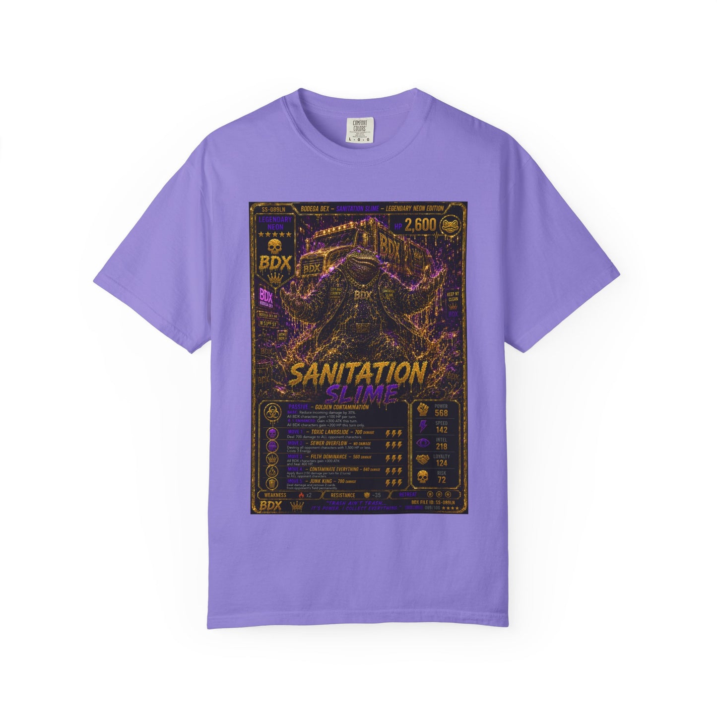 Sanitation Slime Street Clean Edition — Legendary Neon Tier — BDX Tee