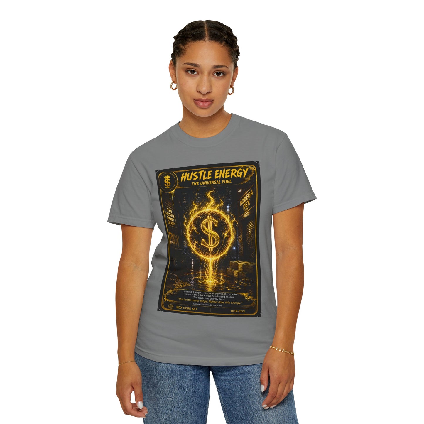 Hustle Energy The Universal Fuel — BDX Energy Series — BDX Tee