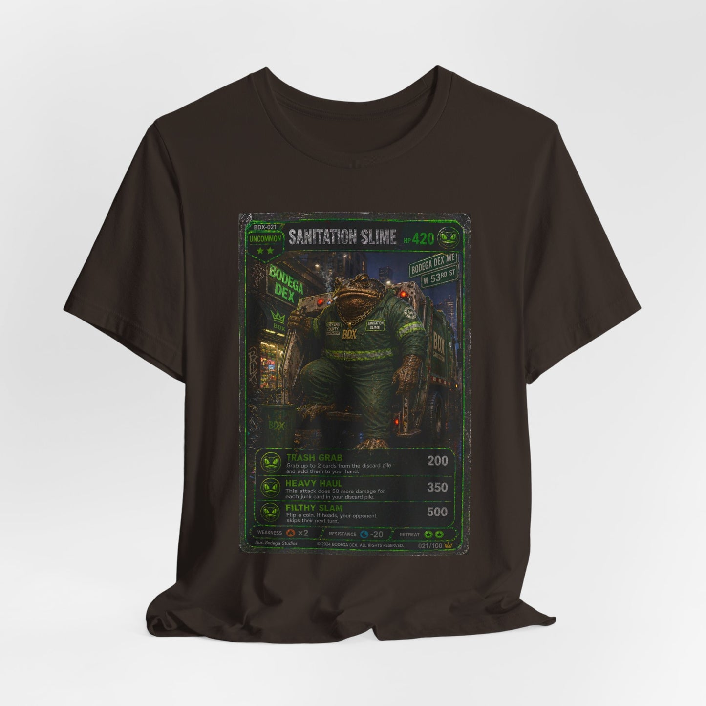 Sanitation Slime Uncommon Edition #021 — BDX Tee