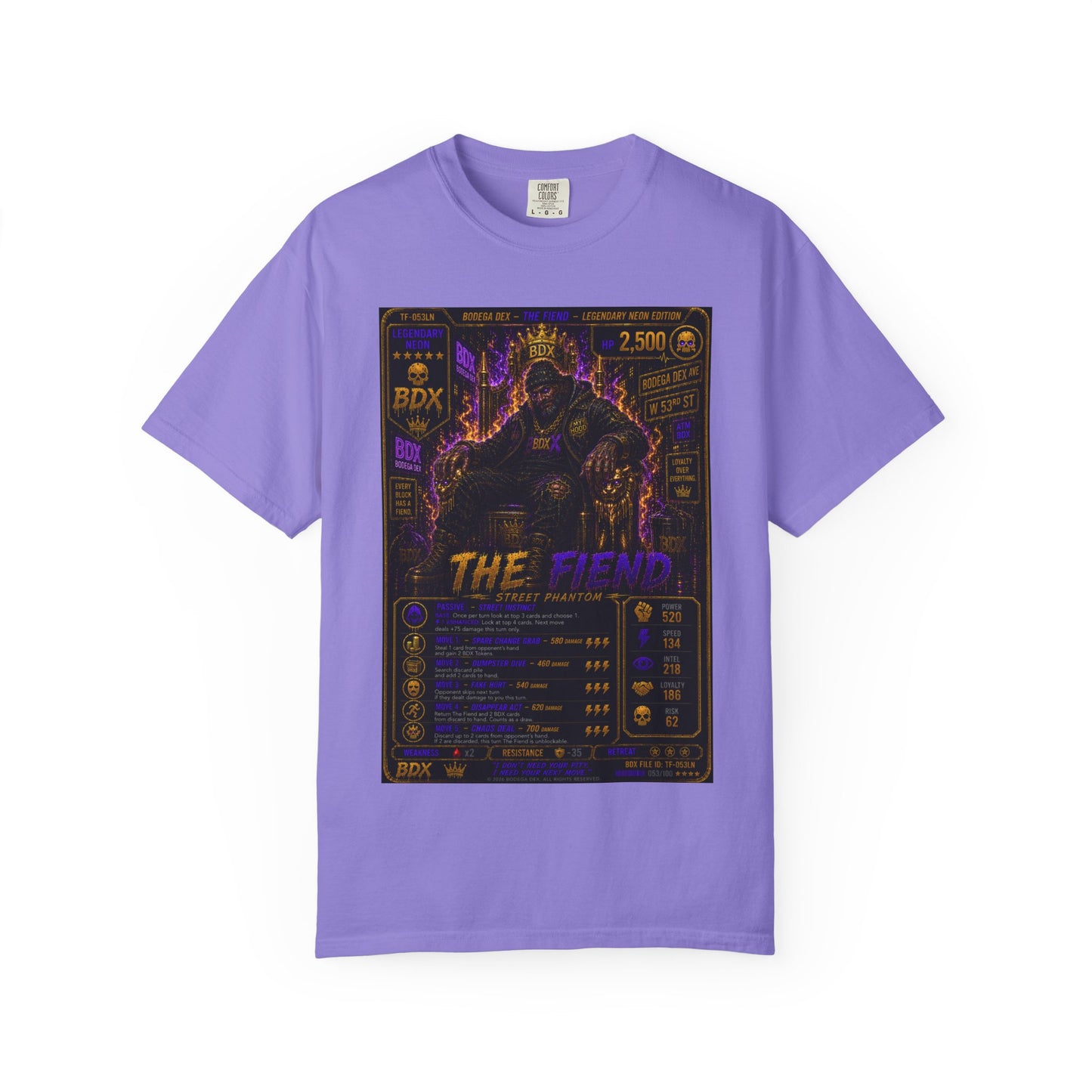 The Fiend Legendary Neon Street Phantom — BDX Tee