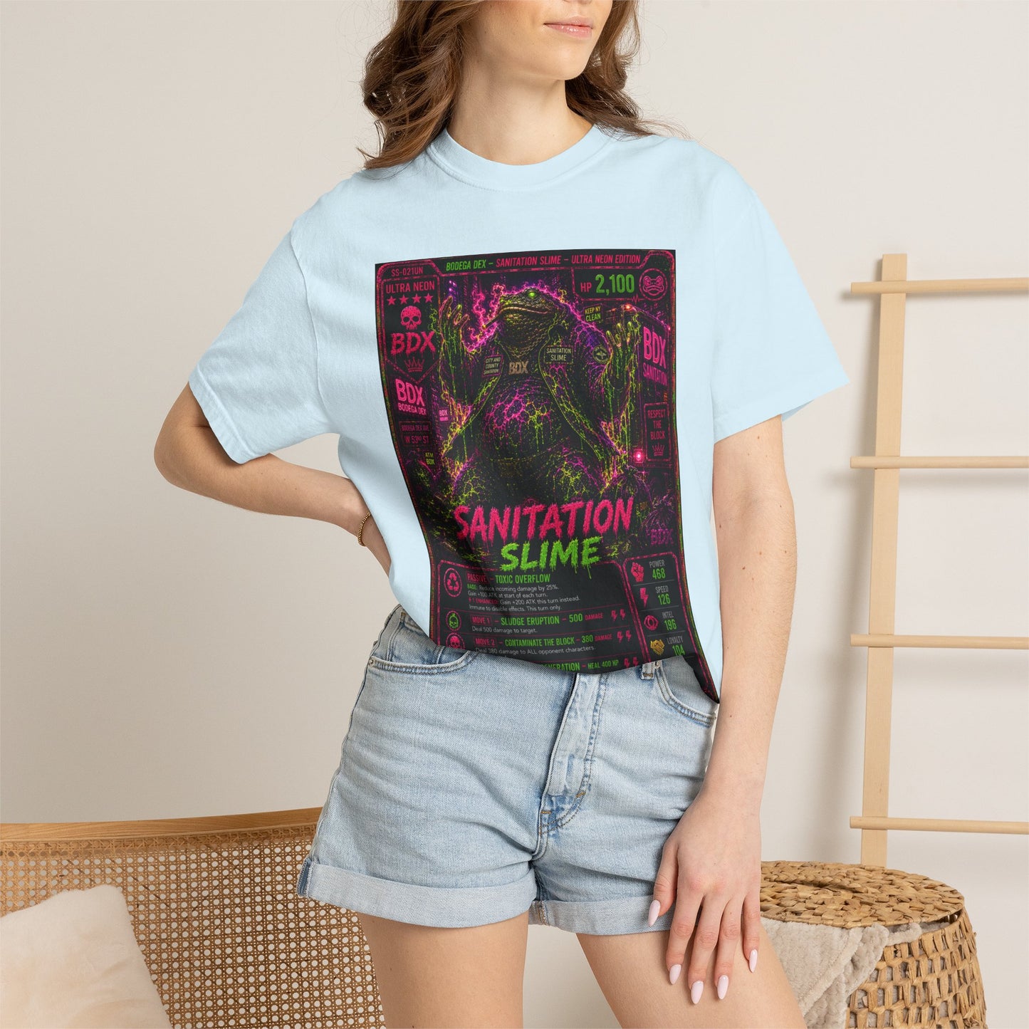 Sanitation Slime Street Clean Edition — Ultra Neon Tier — BDX Tee