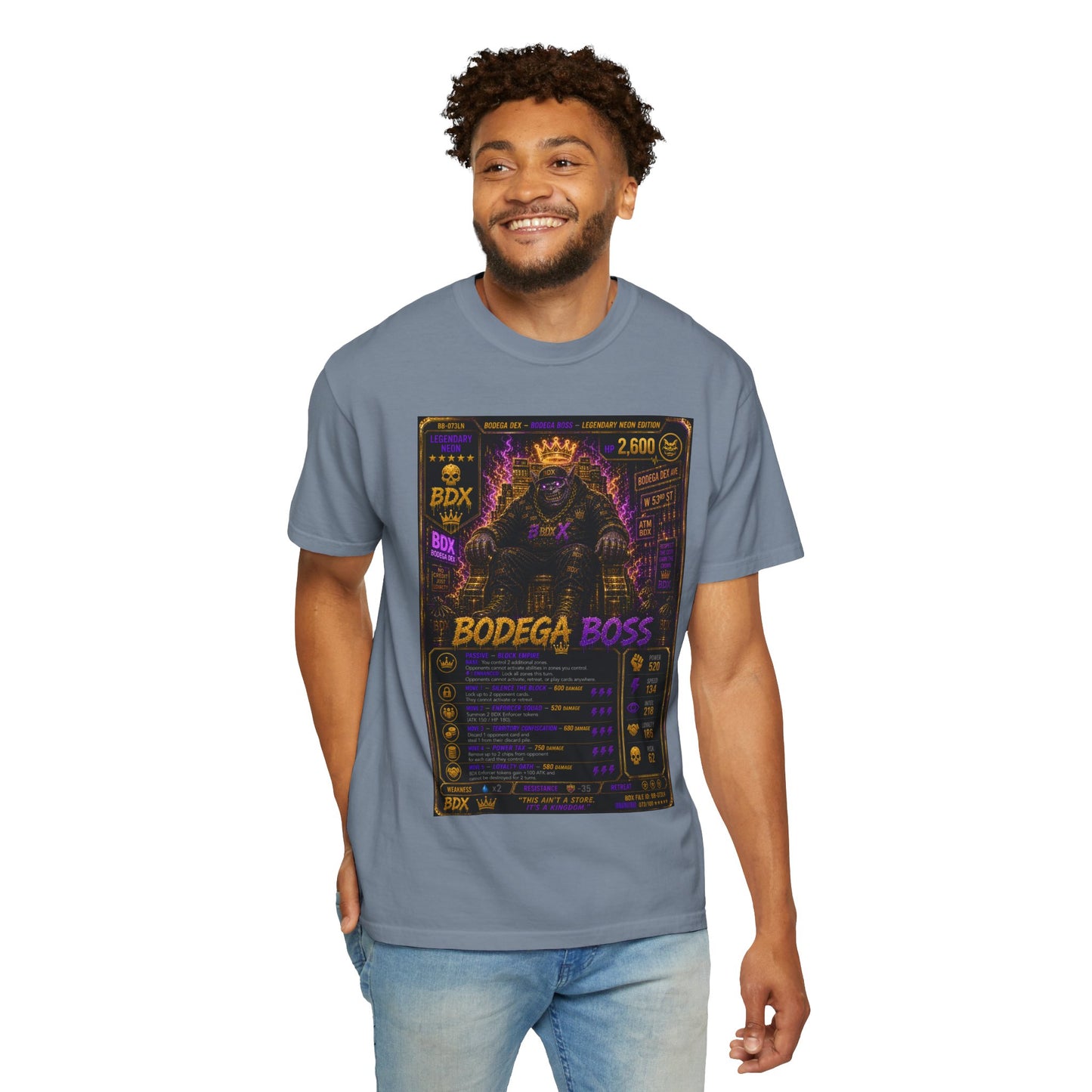 Bodega Boss Legendary Neon Edition — BDX Tee