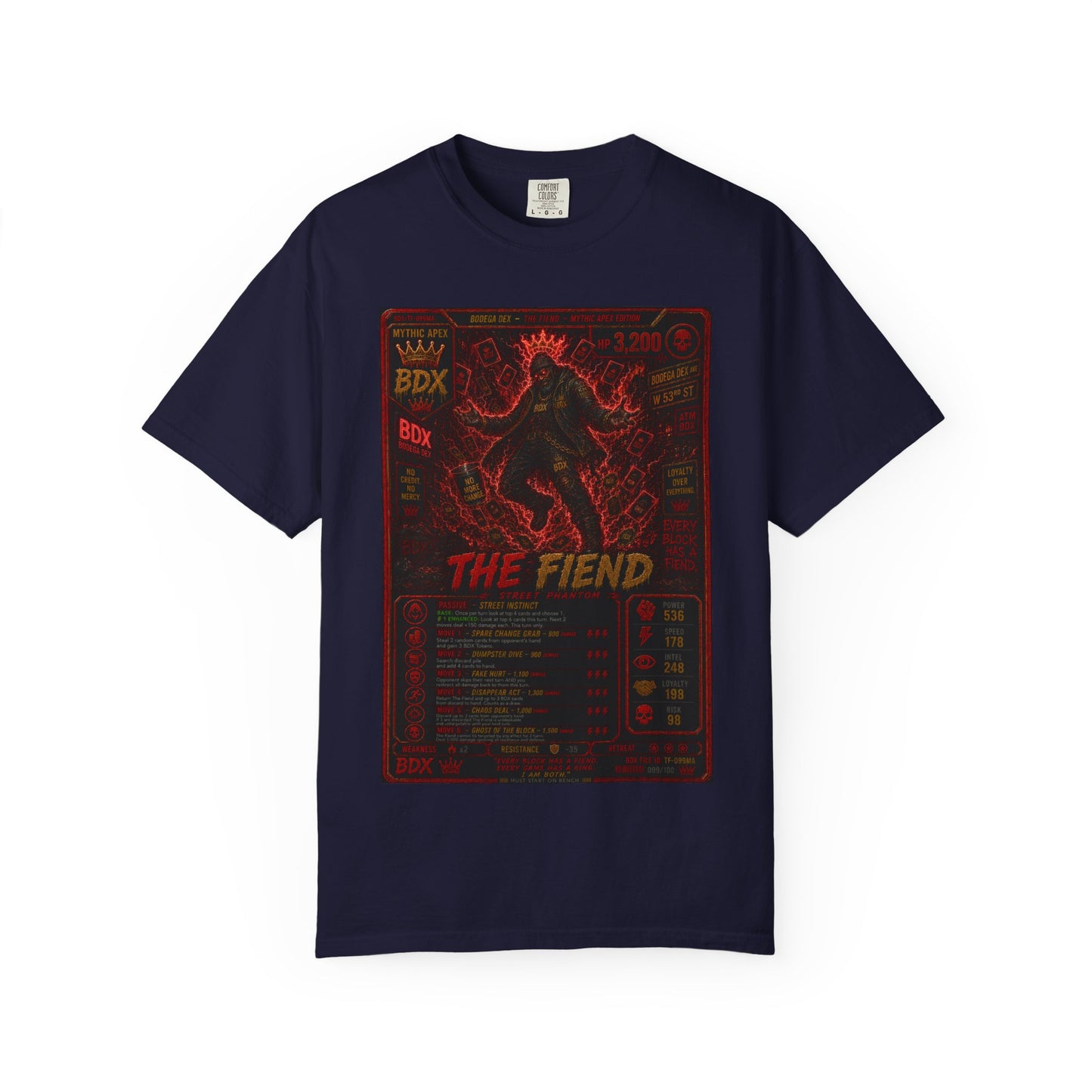 The Fiend Mythic Apex Street Phantom — BDX Tee