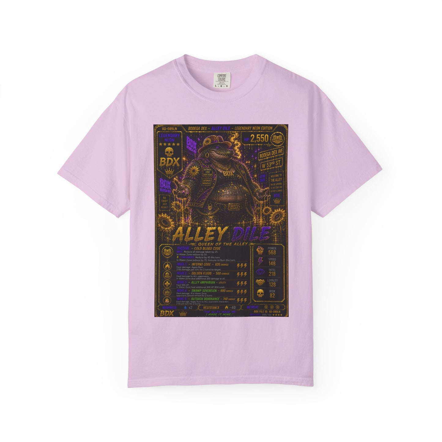 Alley Dile Legendary Neon Queen of the Alley — BDX Tee