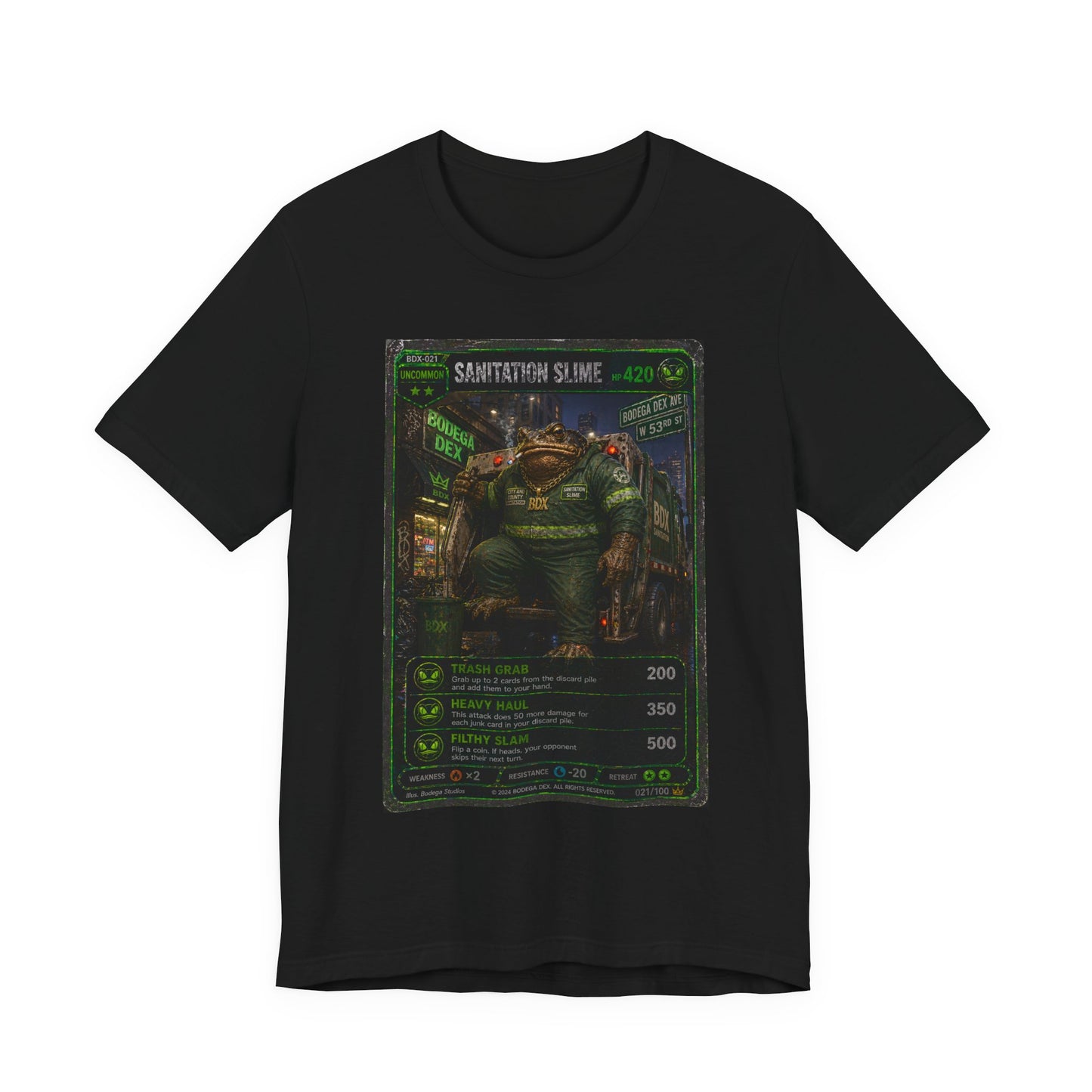 Sanitation Slime Uncommon Edition #021 — BDX Tee