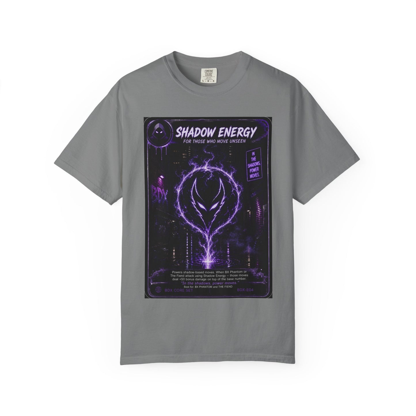 Shadow Energy For Those Who Move Unseen — BDX Energy Series — BDX Tee