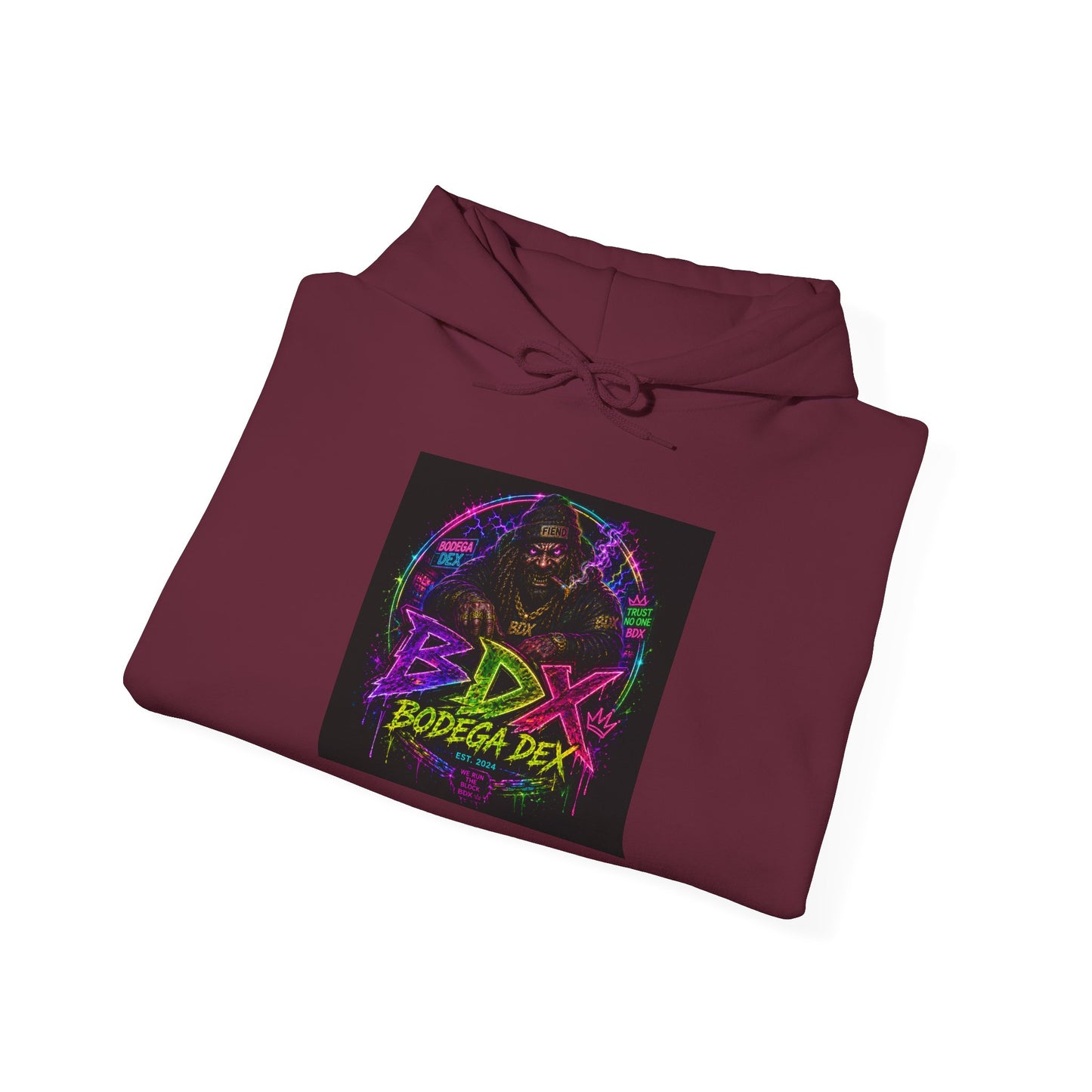Bodega Dex Official BDX Logo Hoodie — Est. 2026