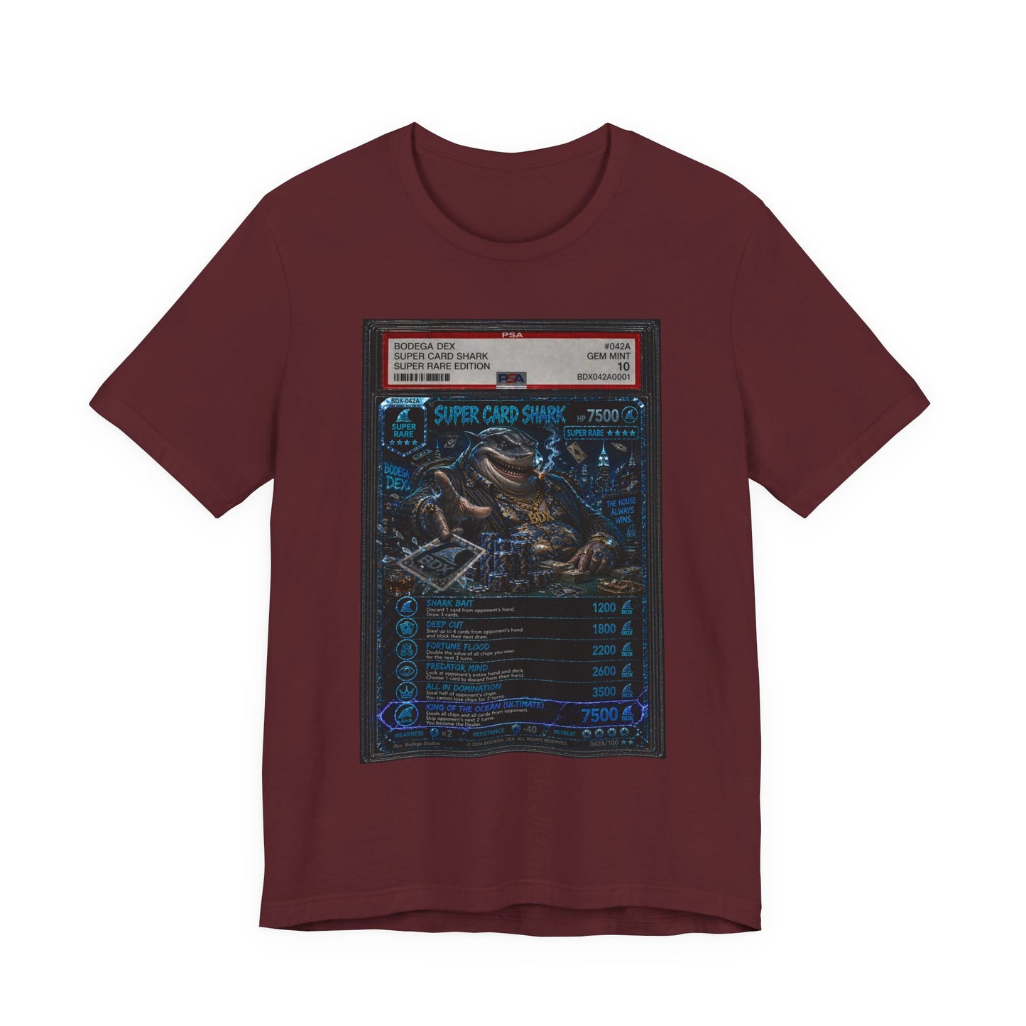 Super Card Shark Super Rare Edition #042A — BDX Tee