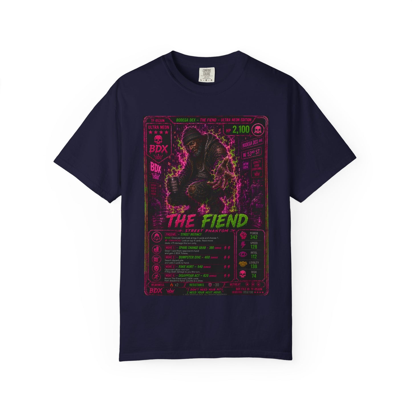 The Fiend Ultra Neon Street Phantom — BDX Tee