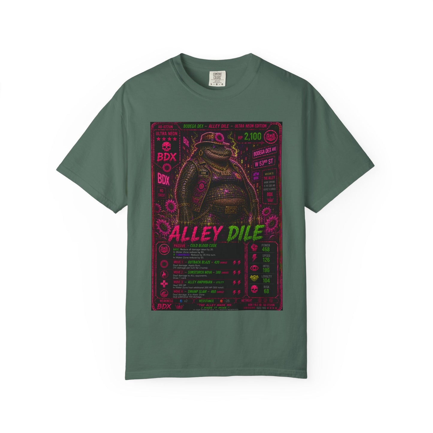 Alley Dile Ultra Neon Edition — BDX Tee