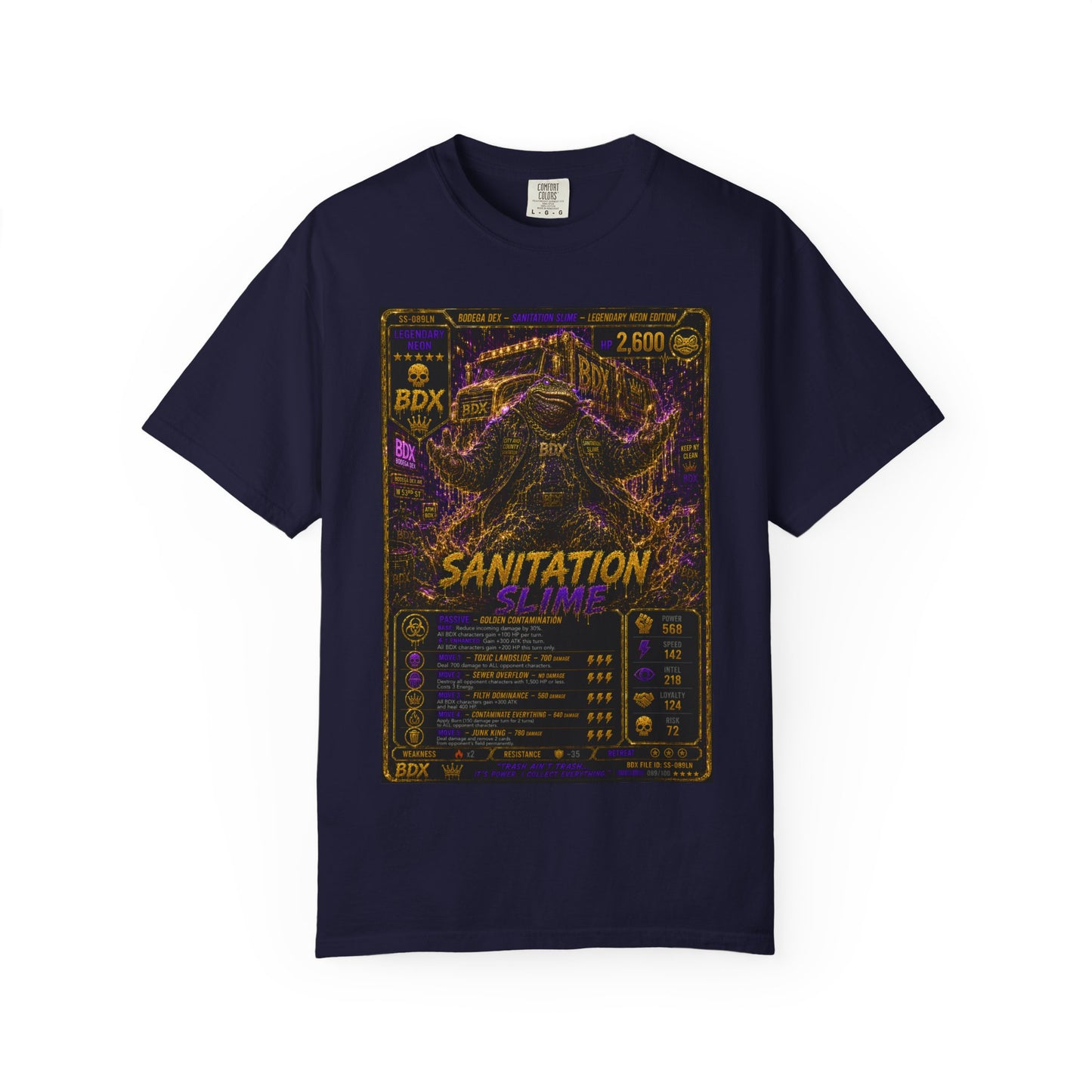 Sanitation Slime Street Clean Edition — Legendary Neon Tier — BDX Tee