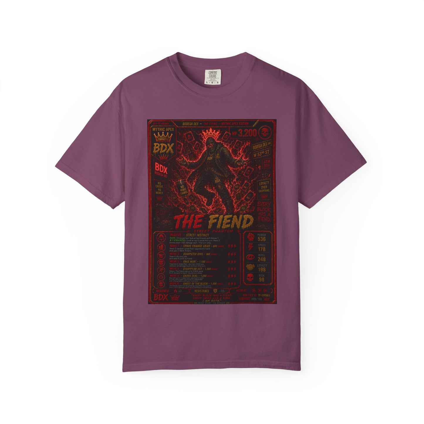 The Fiend Mythic Apex Street Phantom — BDX Tee