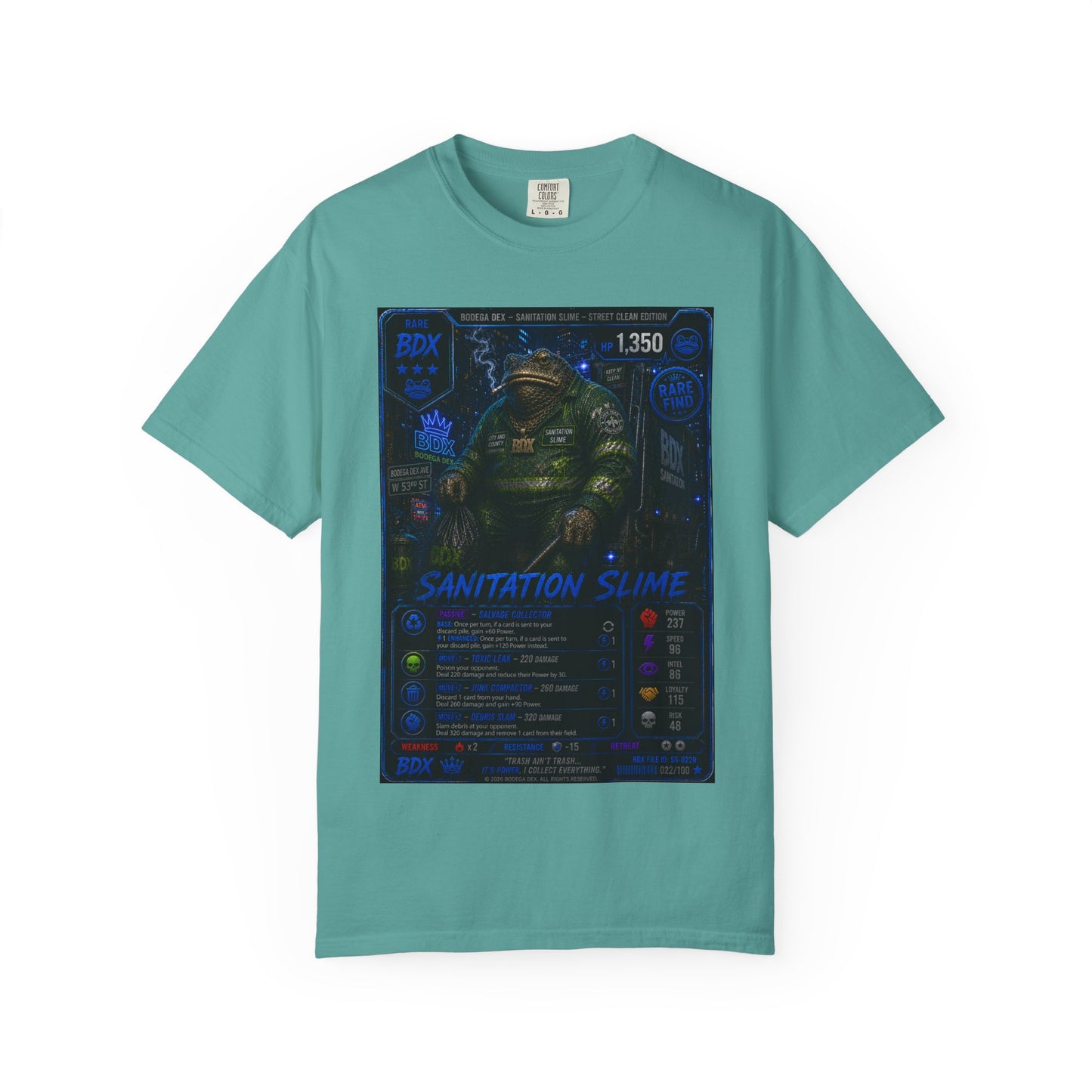 Sanitation Slime Street Clean Edition — Rare Tier — BDX Tee
