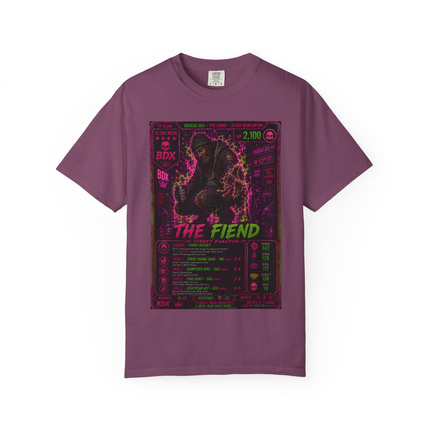The Fiend Ultra Neon Street Phantom — BDX Tee