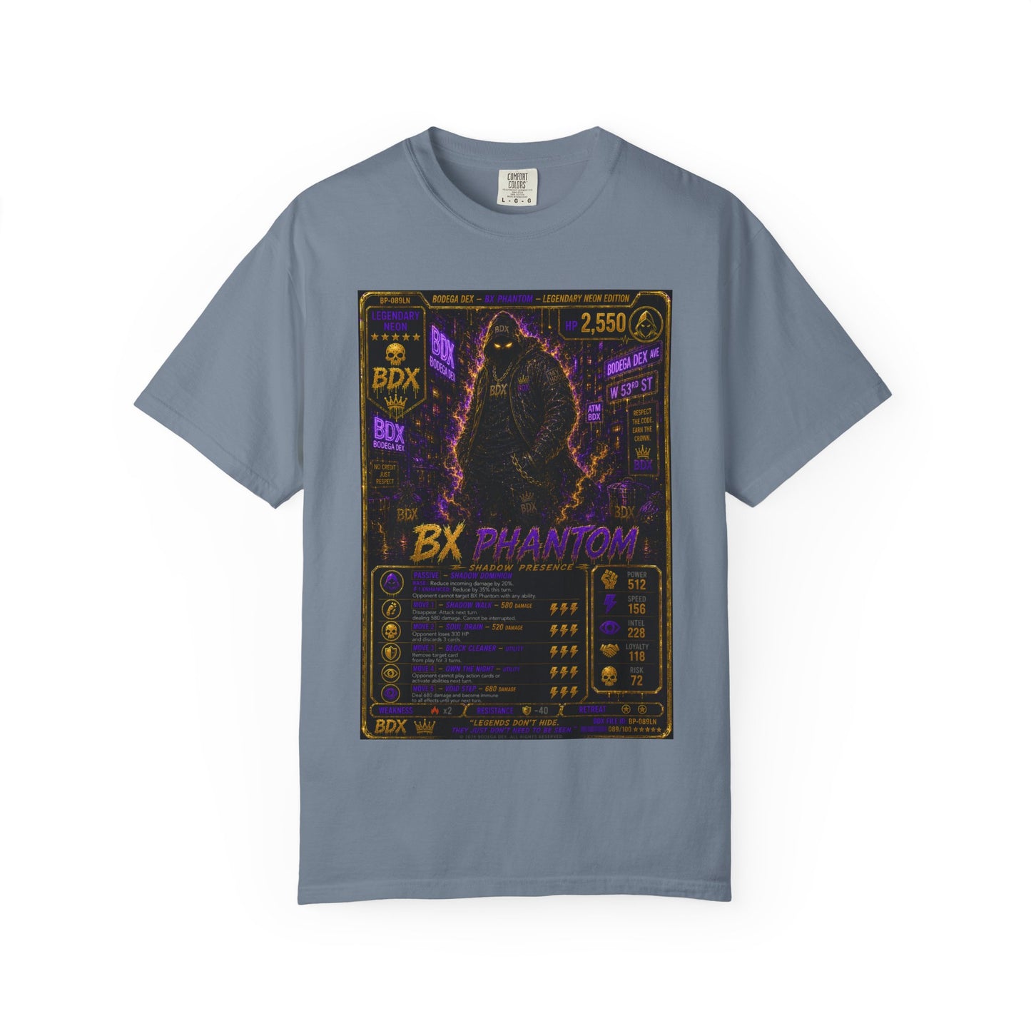 BX Phantom Legendary Neon Shadow Presence — BDX Tee