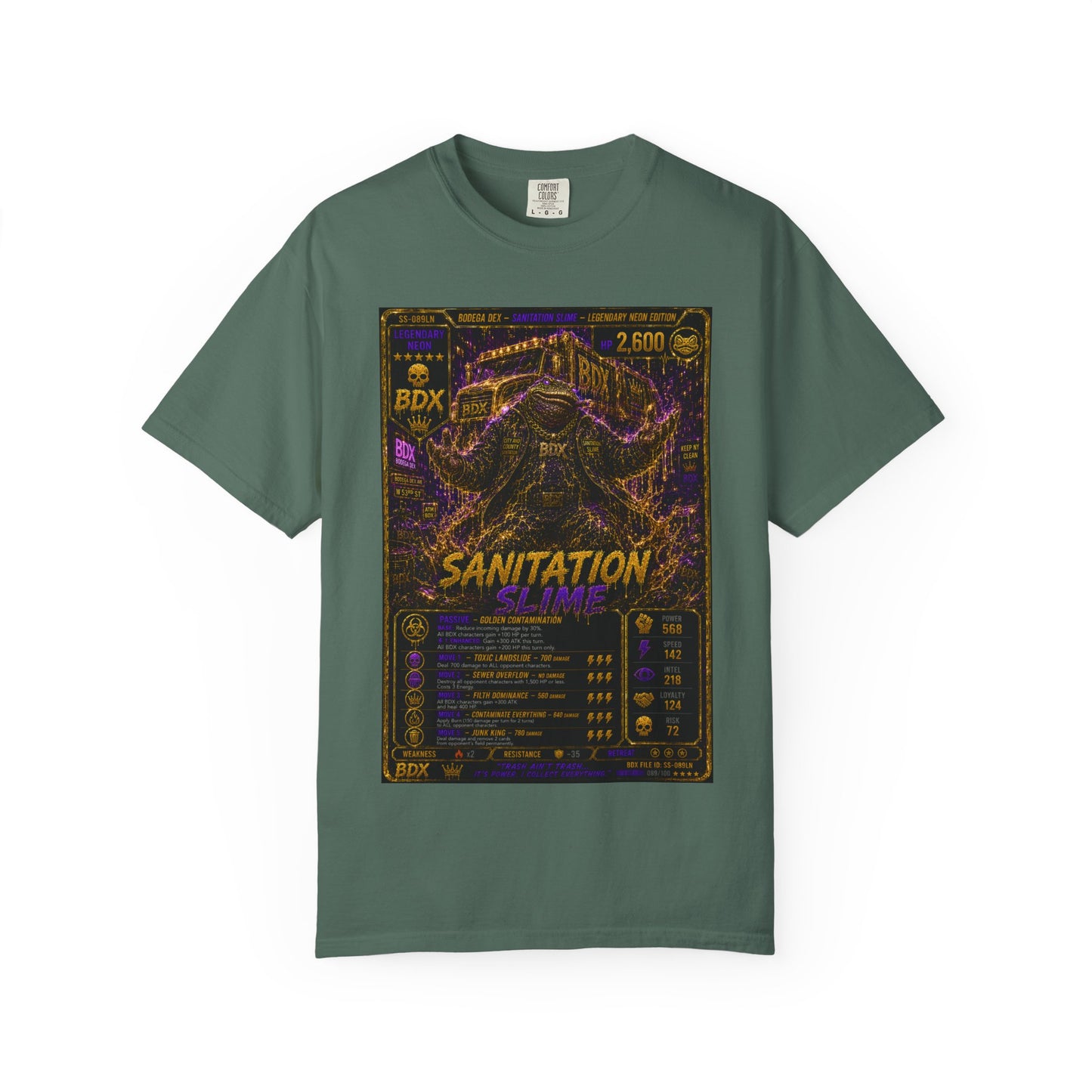 Sanitation Slime Street Clean Edition — Legendary Neon Tier — BDX Tee