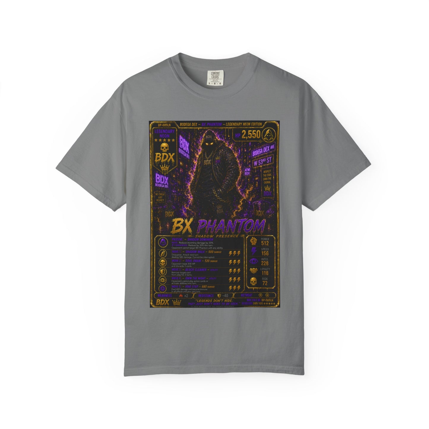 BX Phantom Legendary Neon Shadow Presence — BDX Tee