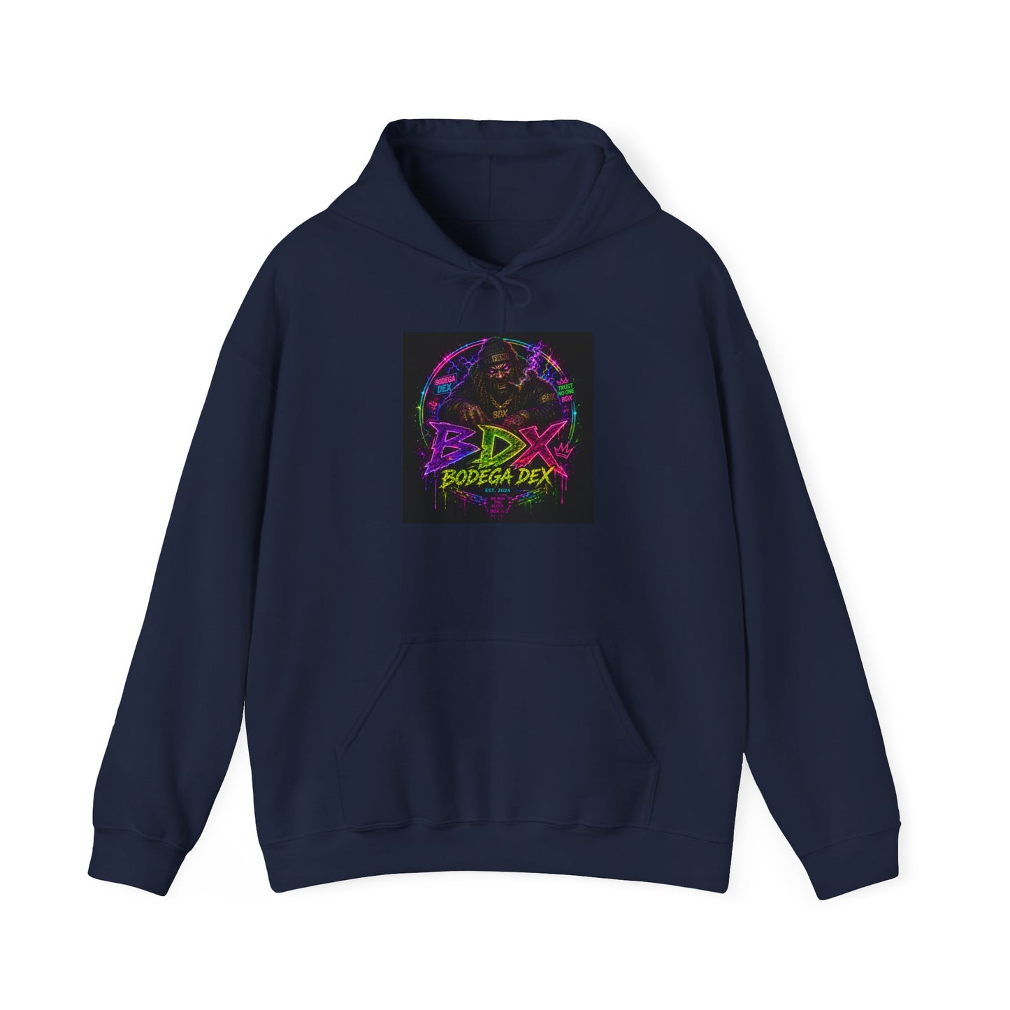 Bodega Dex Official BDX Logo Hoodie — Est. 2026