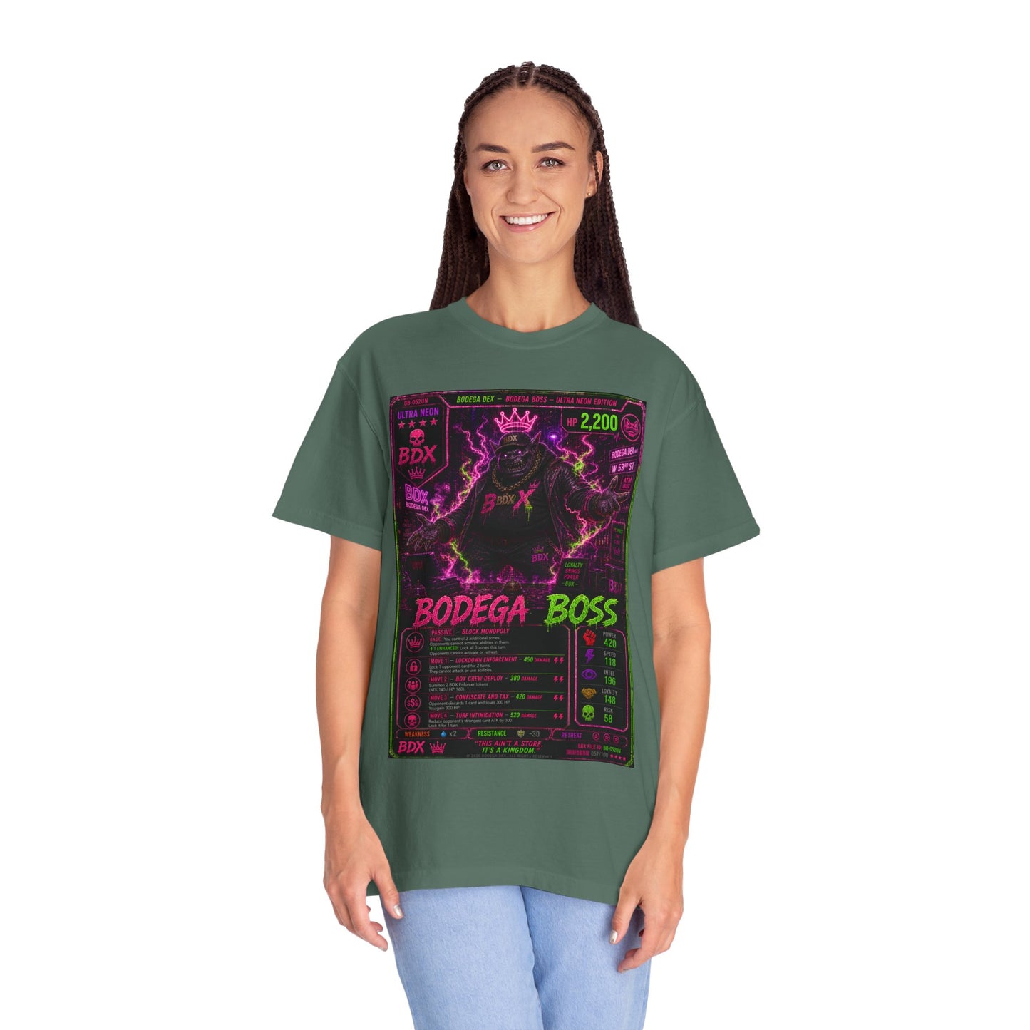Bodega Boss Ultra Neon Edition — BDX Tee
