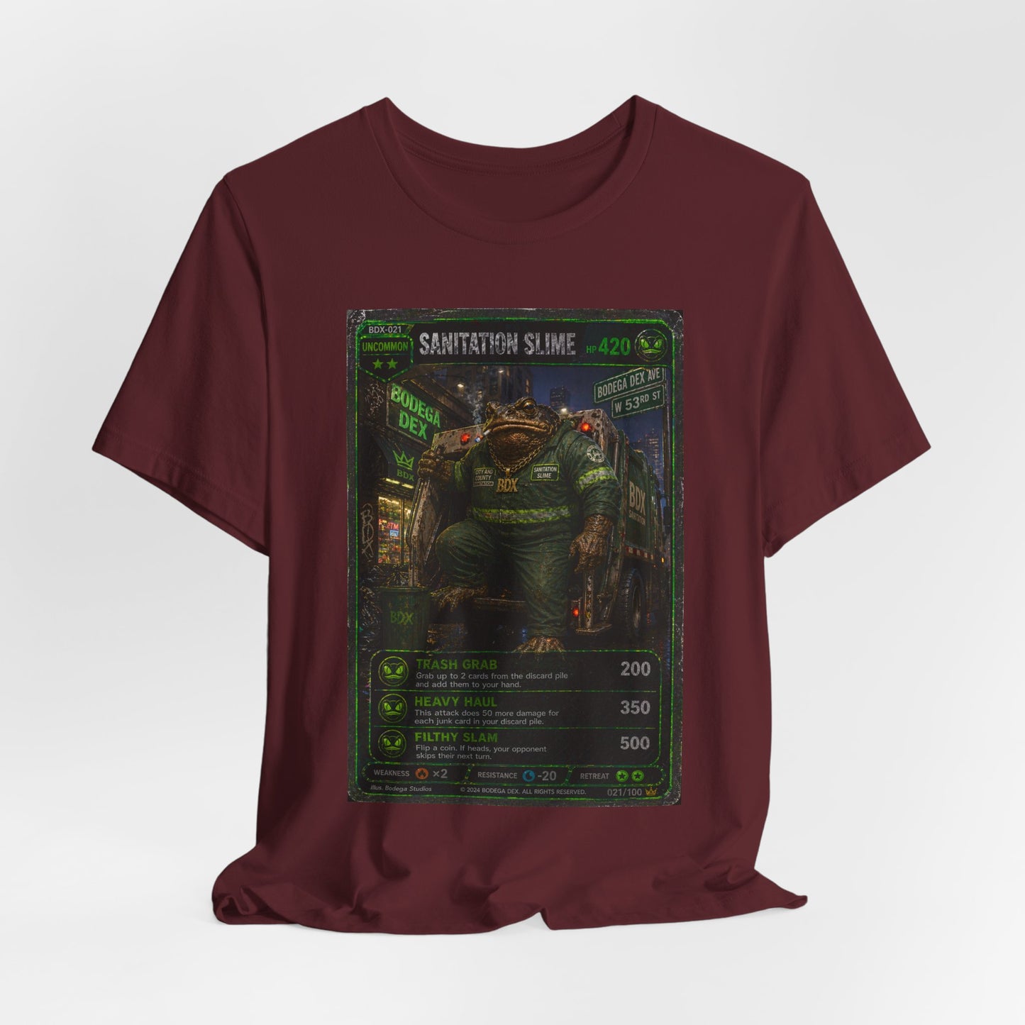 Sanitation Slime Uncommon Edition #021 — BDX Tee