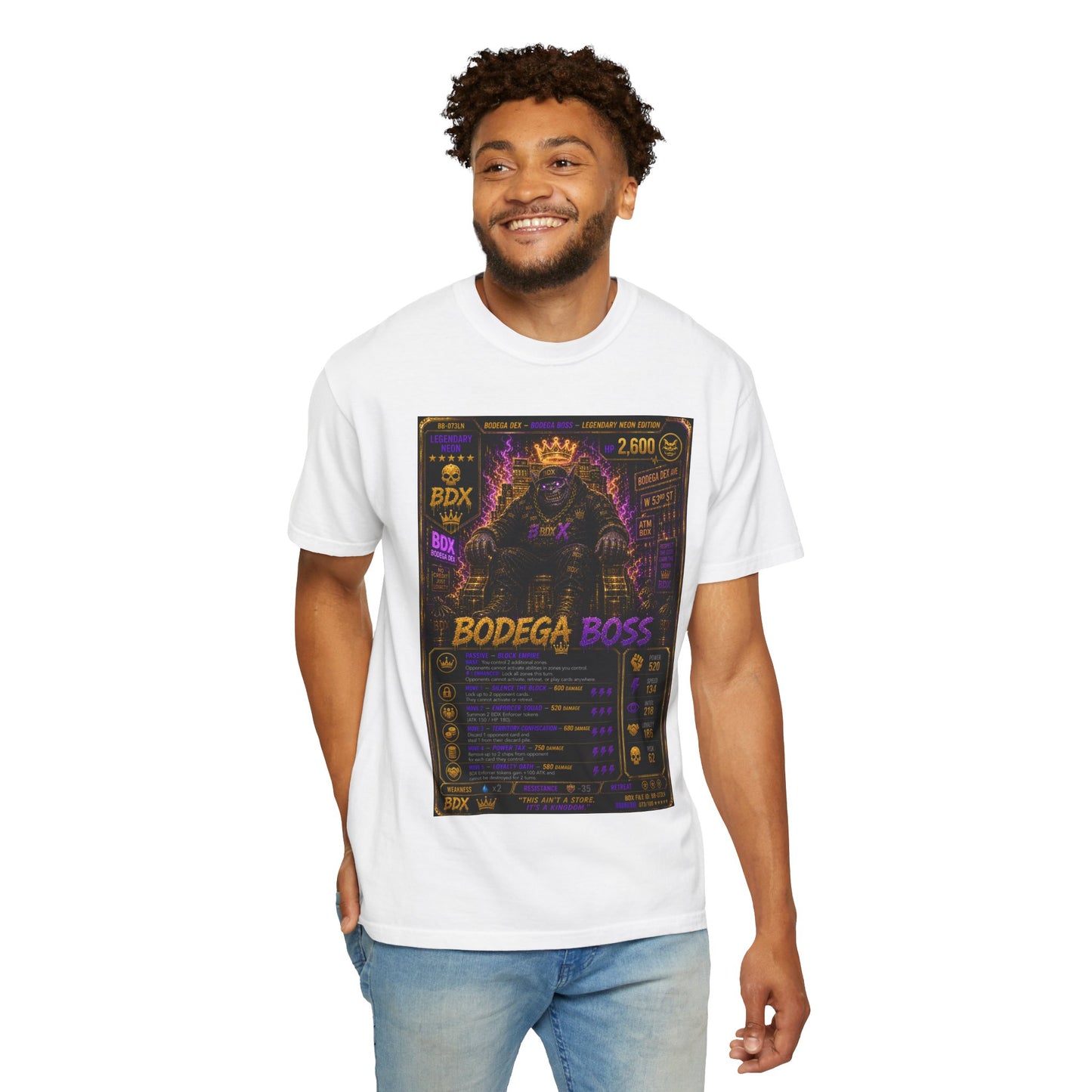 Bodega Boss Legendary Neon Edition — BDX Tee