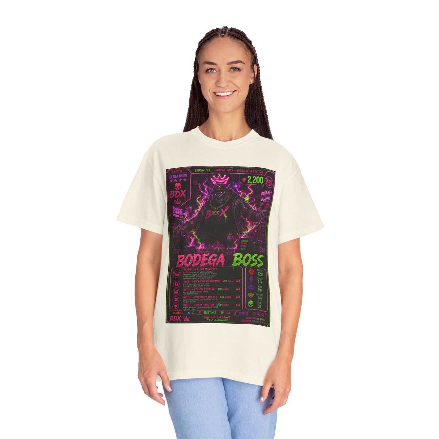 Bodega Boss Ultra Neon Edition — BDX Tee