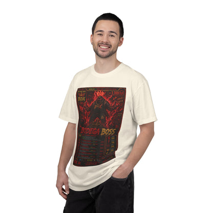 Bodega Boss Graphic T-Shirt — Retro Streetwear Poster Design