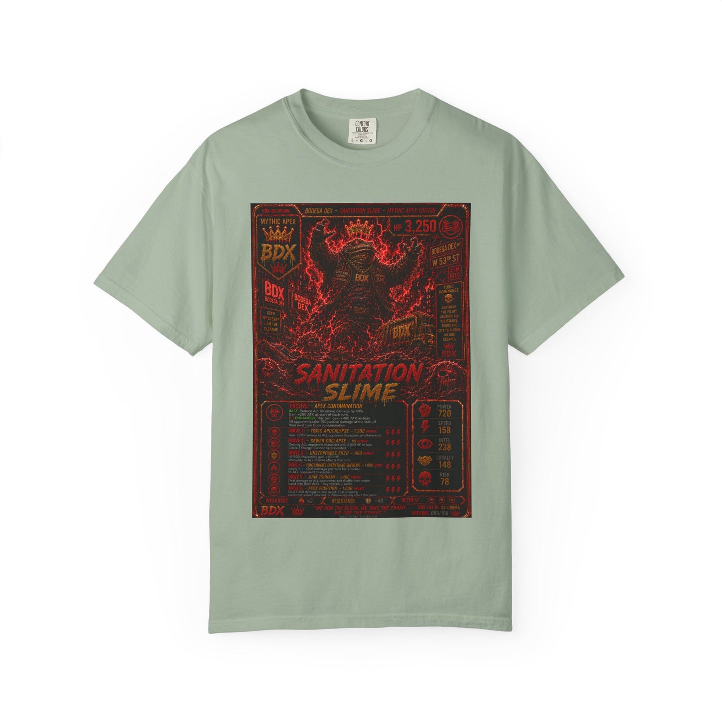 Sanitation Slime Street Clean Edition — Mythic Apex Tier — BDX Tee