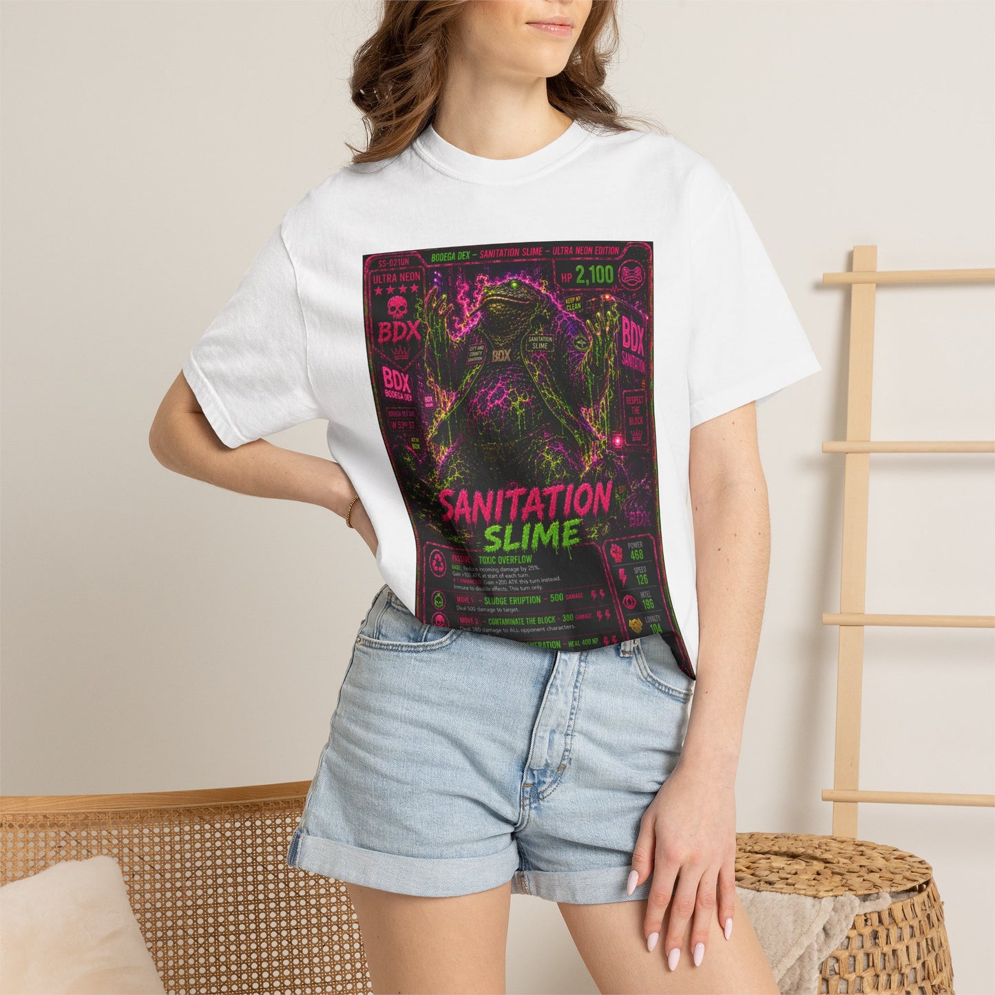 Sanitation Slime Street Clean Edition — Ultra Neon Tier — BDX Tee