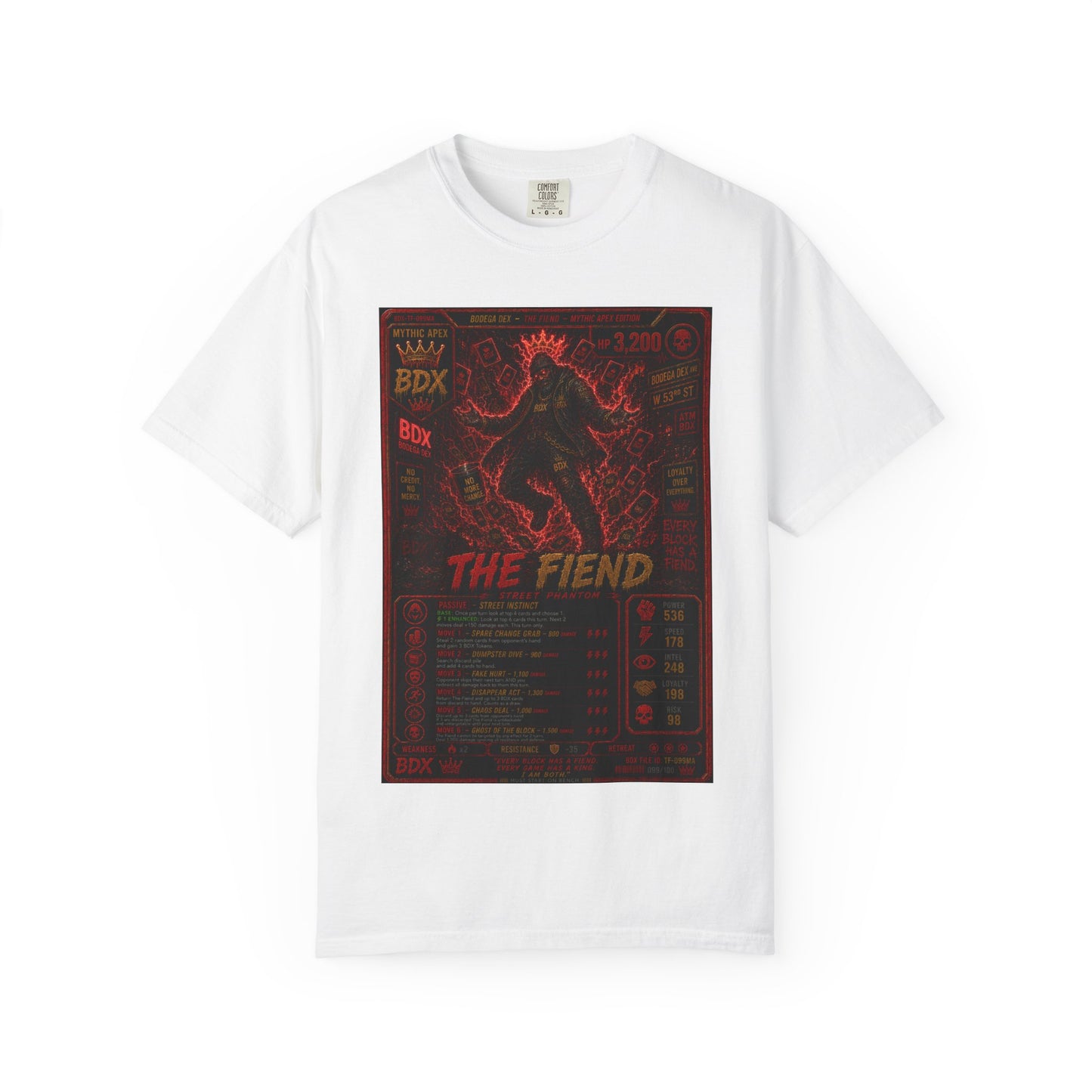 The Fiend Mythic Apex Street Phantom — BDX Tee