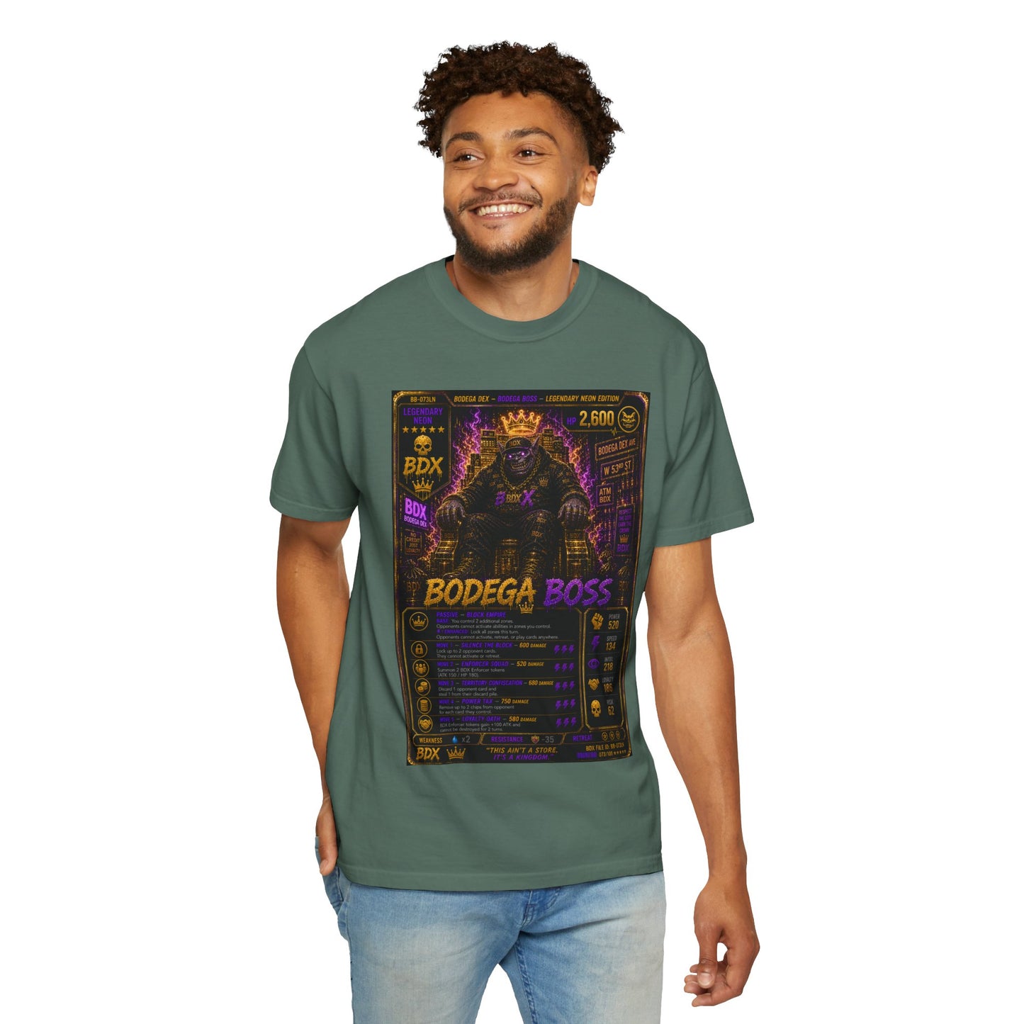 Bodega Boss Legendary Neon Edition — BDX Tee
